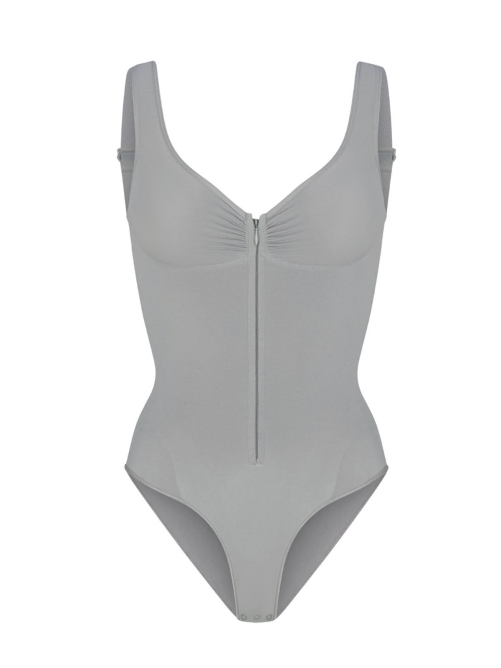 Skims Seamless Sculpt Zip Front Brief Bodysuit